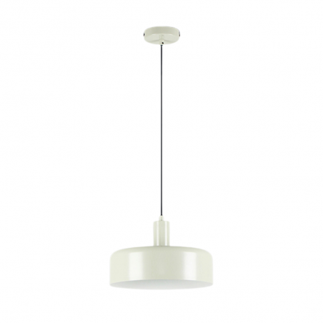 Lámpara de techo colgante Alessia 1xE27 acabado gris perla