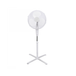 Ventilador de pie Aura 3  40w acabado blanco 3 velocidades