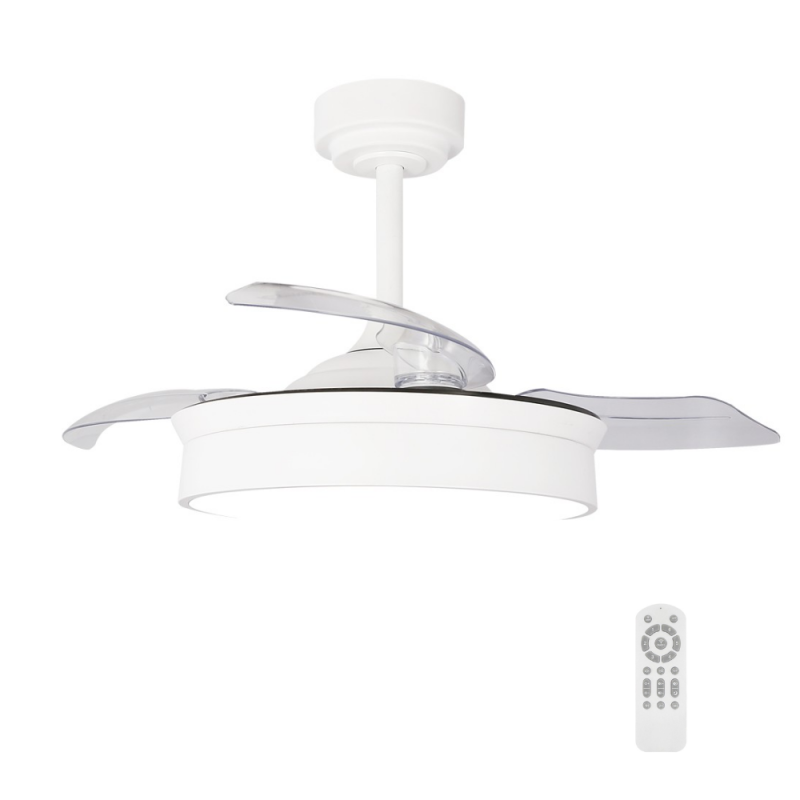 Ventilador de techo  Tornado Mini blanco LED 48w 3CCT