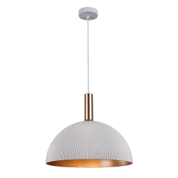 Lámpara de techo colgante Kiev acabado blanco