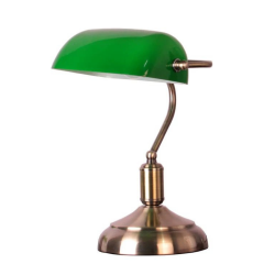 Lámpara de sobremesa Banquero 1xE27