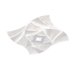 Plafón de techo Antares LED 30w 3CCT acabado blanco estilo moderno + APP +  mando a distancia