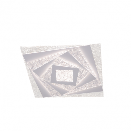 Plafón de techo Altair LED 50w 3CCT acabado blanco estilo moderno + APP + mando a distancia