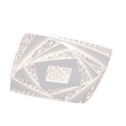 Plafón de techo Acrux  LED 50w 3CCT acabado blanco estilo moderno + APP + mando a distancia